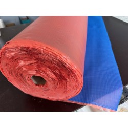 Infusion bleeder with perforated film