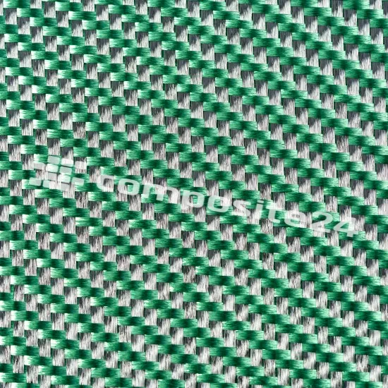 Diolen fabric twill green 200g/m2 | CHEMIFY