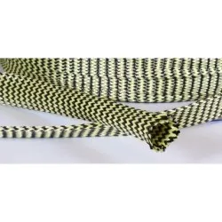 Hybrid Carbon / Kevlar Braided Sleeve