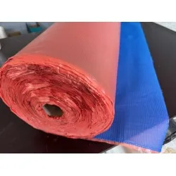 Infusion bleeder with perforated film